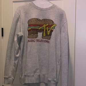 Mtv crewneck grey